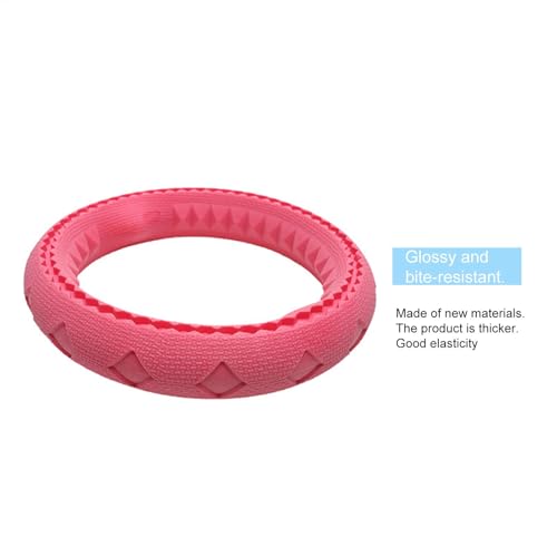 Anillo De Masticación De Perro - Juguete De Perro De Goma Masticación - Masticar El Mástil, Caza A La Persecución, Suministros De Juguetes Para Mascotas Interactivos, D
