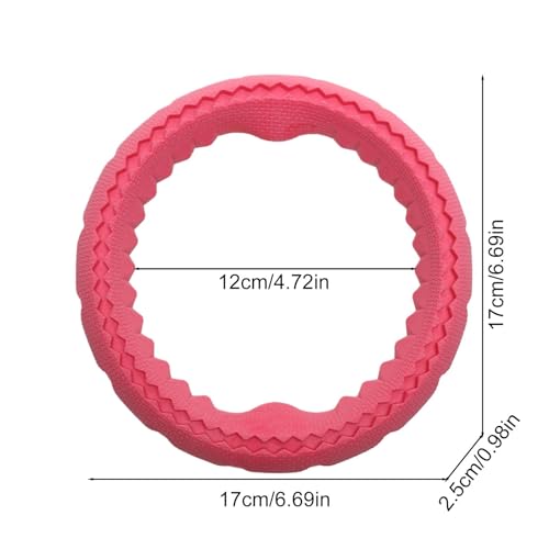 Anillo De Masticación De Perro - Juguete De Perro De Goma Masticación - Masticar El Mástil, Caza A La Persecución, Suministros De Juguetes Para Mascotas Interactivos, D