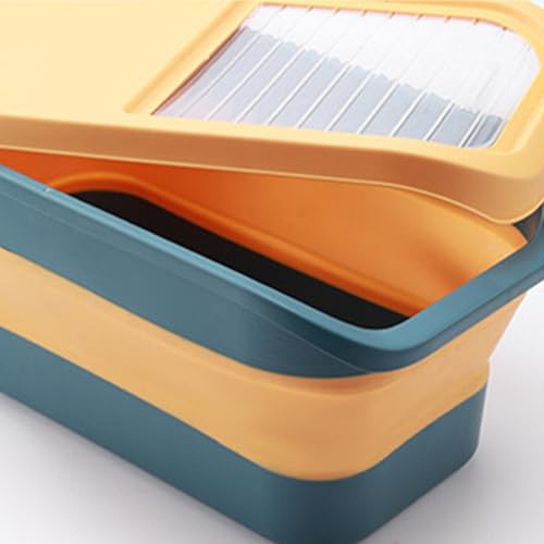 Recipiente hermético para comida para perros, caja plegable con tapa con bisagras y ruedas, suministro para mascotas, para uso diario, armario, cocina, despensa, mostrador, mesa, suelo, viajes