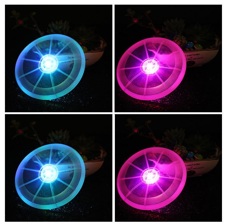 Frisbee Perro, Perros interactivos Frisbee, Juguete de Disco Volador para Perro, Frisbee para Mascotas, Frisbee Perro Goma, Frisbee Cachorro para Lanzar, Entrenar, Jugar, Atrapar