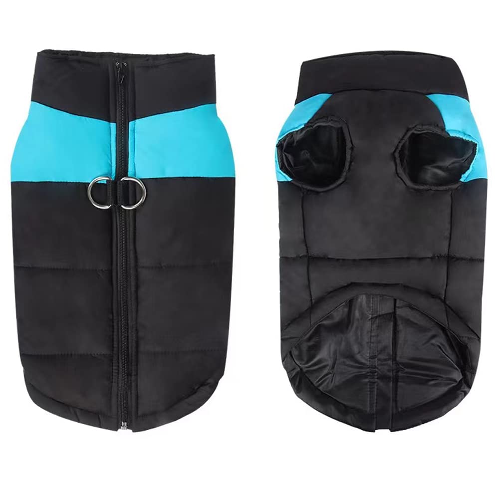 Abrigo para Perro Impermeable Chaqueta Cálido de Invierno y Otoño, Ropa de Algodón para Perros Pequeños Medianos y Grandes Mascotas Chaleco de Cachorro y Gato para Clima Frio