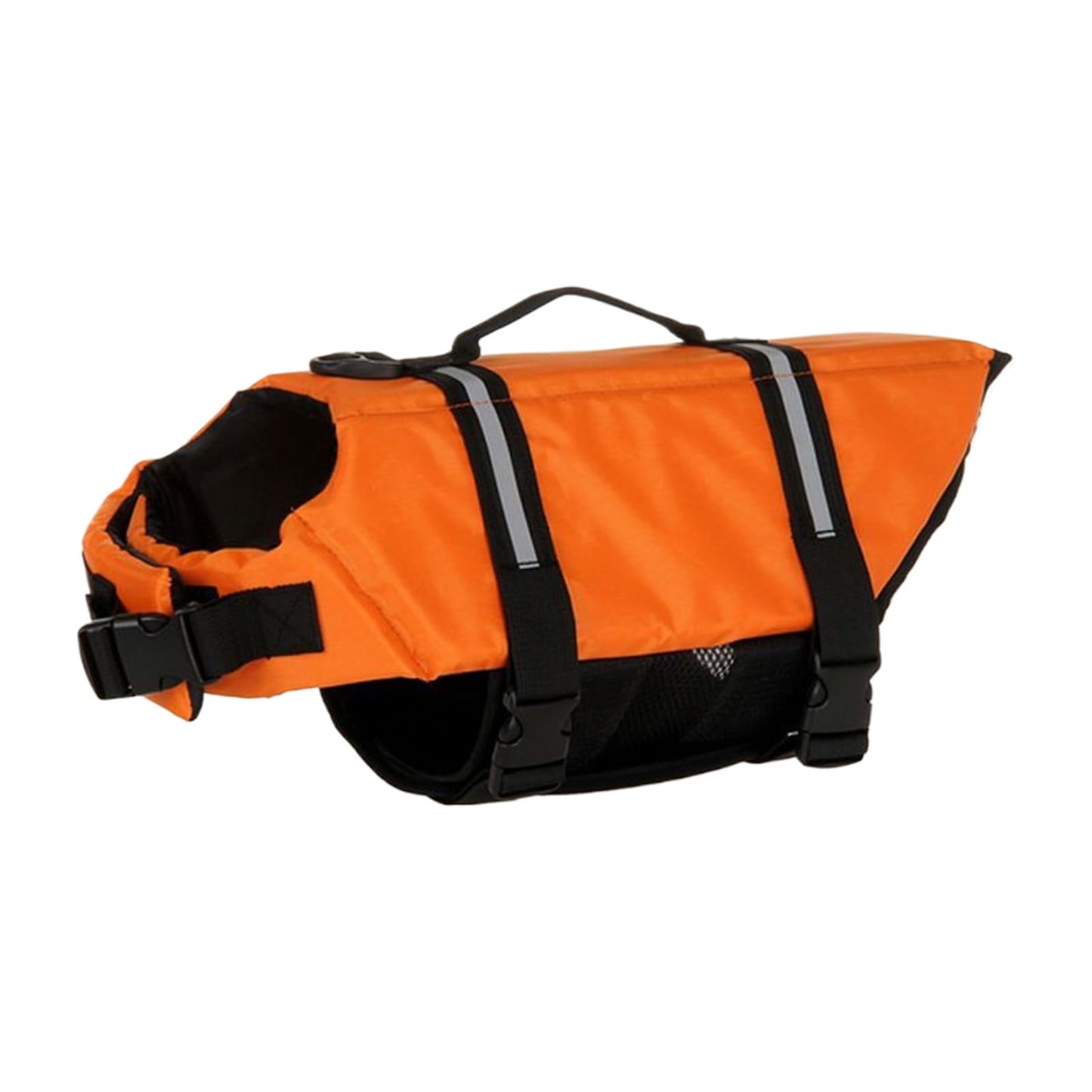 Chaleco de natación para perro, chaleco de flotación para perro, reflectante, transpirable, ajustable, arnés flotante para piscina, kayak, rafting, lago