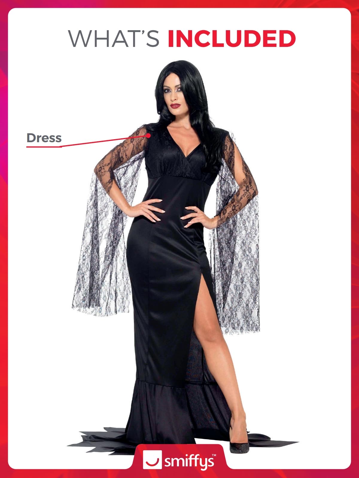 Disfraz de alma inmortal, con vestido Halloween