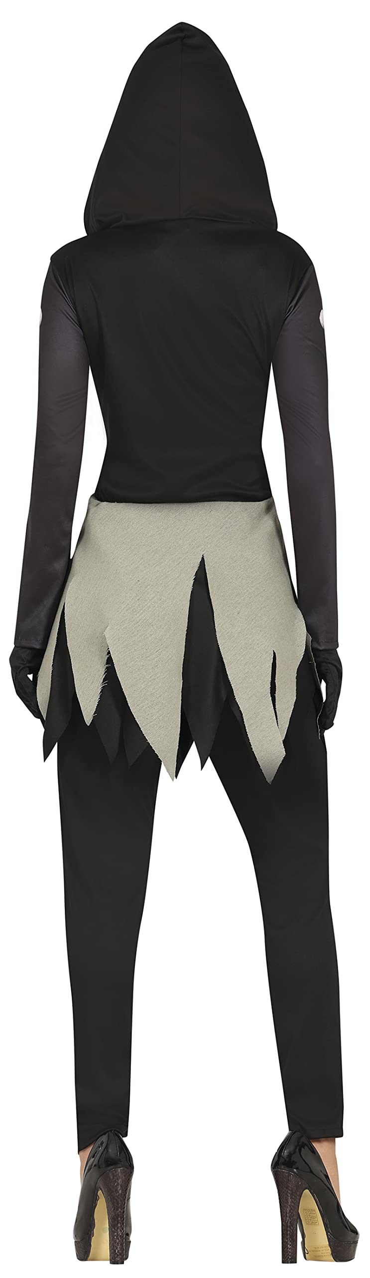 Disfraz de Esqueleto la Muerte - Disfraz Halloween Mujer Talla 36-38 S