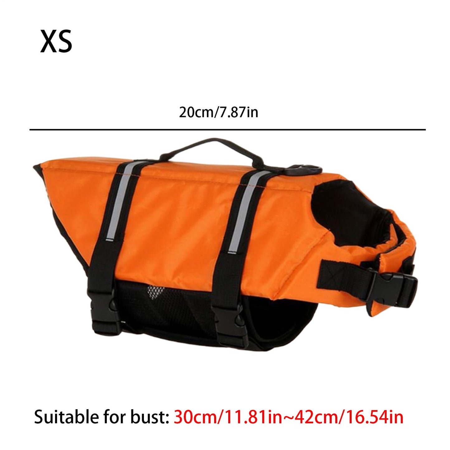 Chaleco de natación para perro, chaleco de flotación para perro, reflectante, transpirable, ajustable, arnés flotante para piscina, kayak, rafting, lago