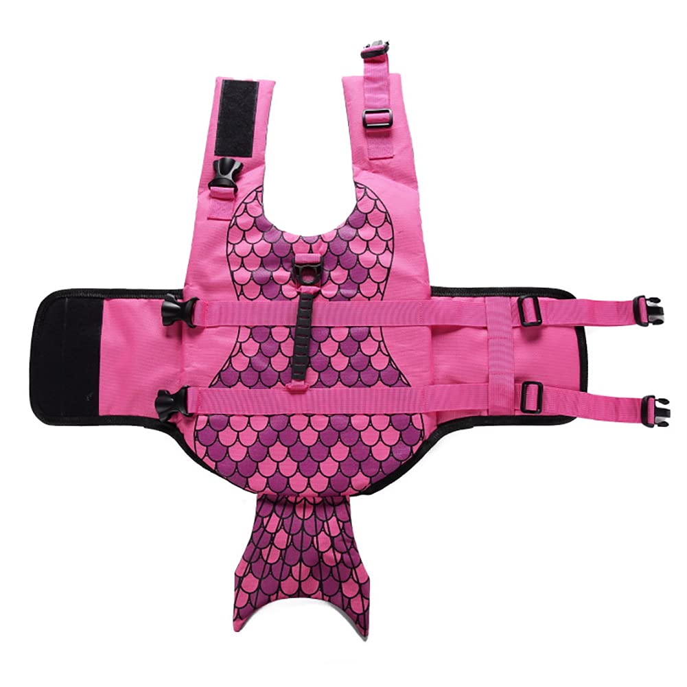 Chaleco Salvavidas para Perros, Chalecos Flotante para Piscina de Cachorros, Ideal para Nadar, Surfear, Navegar y para Que tu Cachorro esté Seguro en el Agua