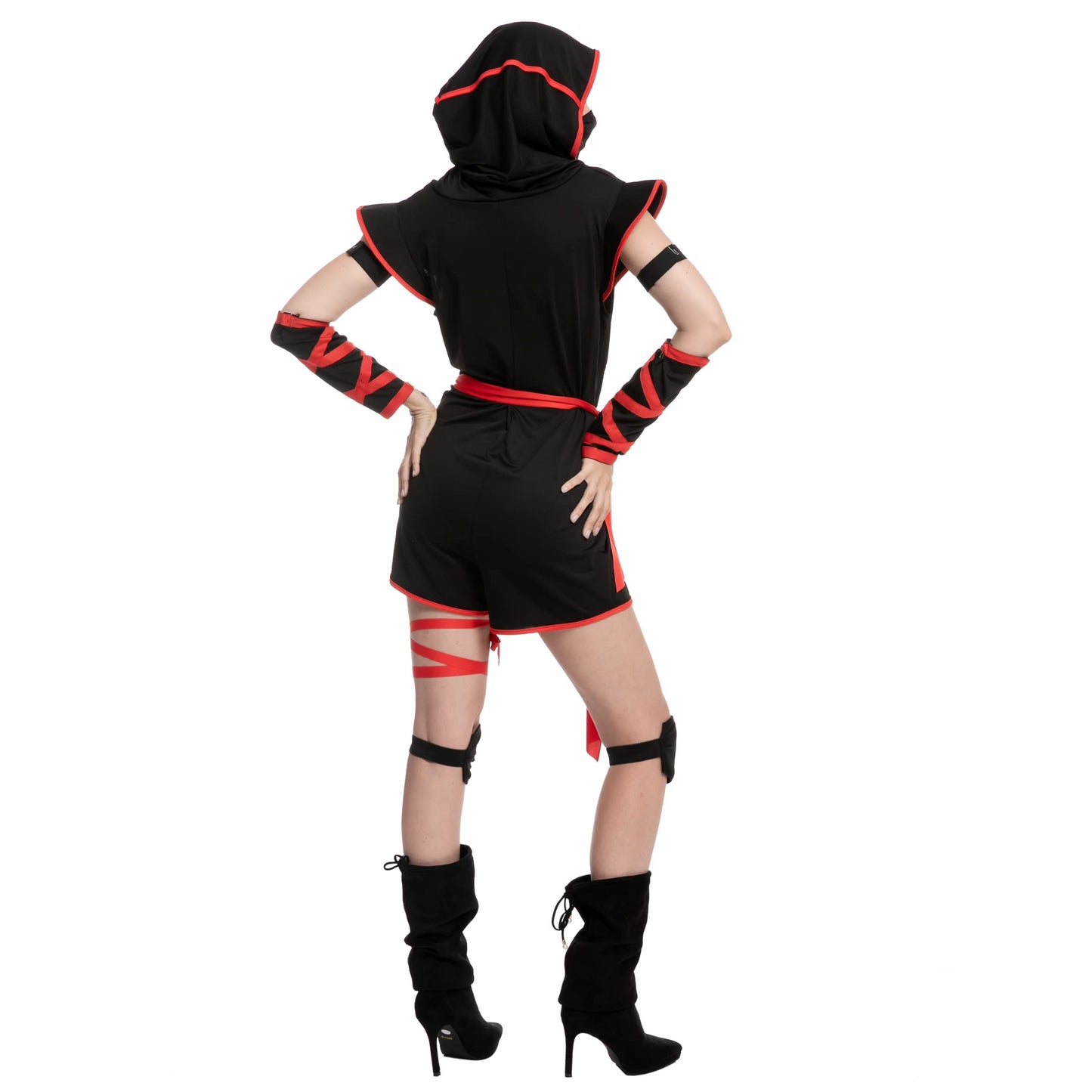 Disfraz de Ninja Adulto para Mujer, Fiesta de Disfraces, Truco o Trato, Fiesta Cosplay