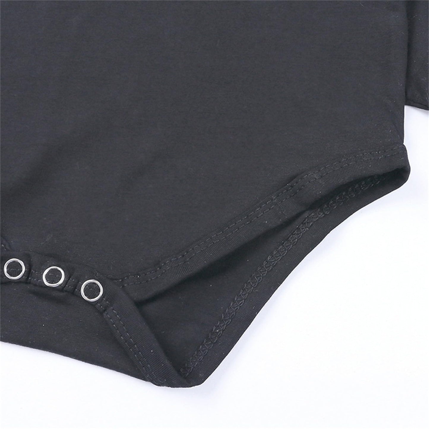 Disfraz de bebé recién nacido neutro recién nacido bebé niño niña traje negro murciélago manga larga pelele body con gorros ropa, Negro , 3-6 meses