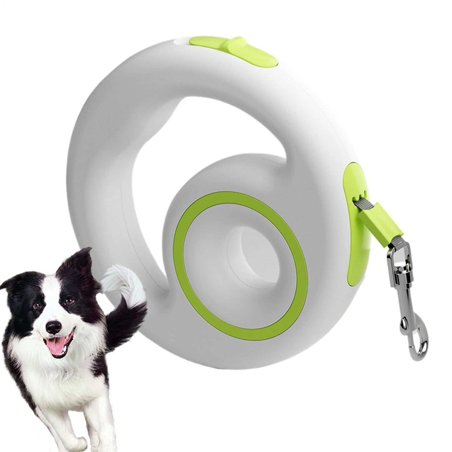 Correa Retráctil para Perros | Cuerda Extensible para Adiestramiento Y Paseos - Cuerda de Adiestramiento Antideslizante y Ergónomica, Resistente para Senderismo y Paseos Nocturnos