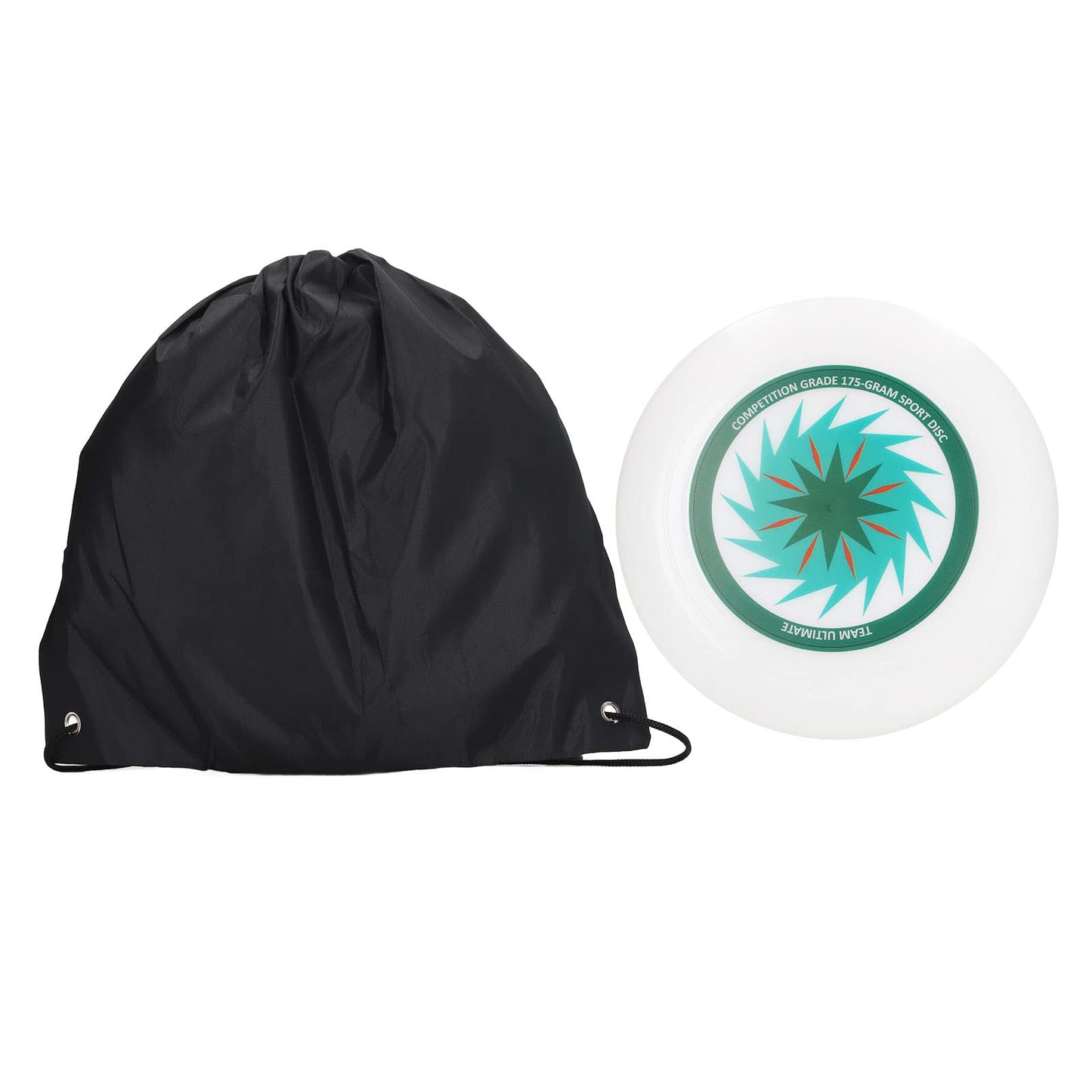 Frisbee Deportivo, Frisbee Brillante, Seguro y Divertido para Acampar Al Aire Libre (Verde)