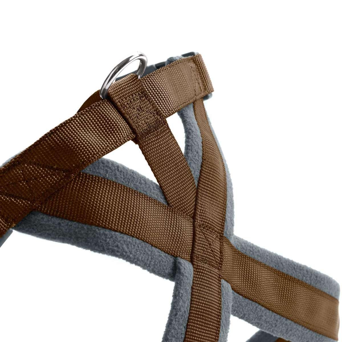 Arnés para Perro Hunter London Comfort 57-70 cm Marrón Talla M
