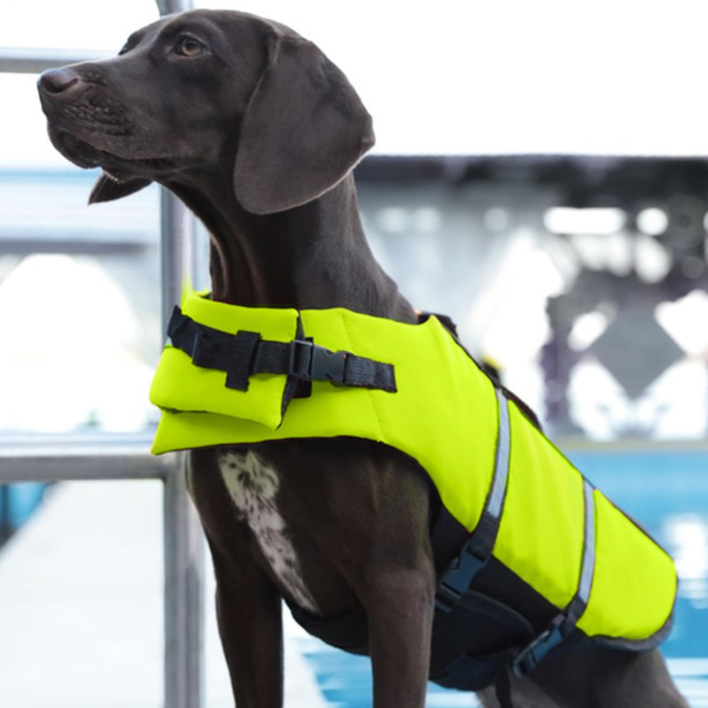 Chaleco Salvavidas para Perros Natación,Flotador Seguro para Cachorros Y Perros,Accesorios Mascotas Piscina Lago Kayak Razas Grandes Pequeñas Cachorros Playa Muelle | Actividades Acuáticas
