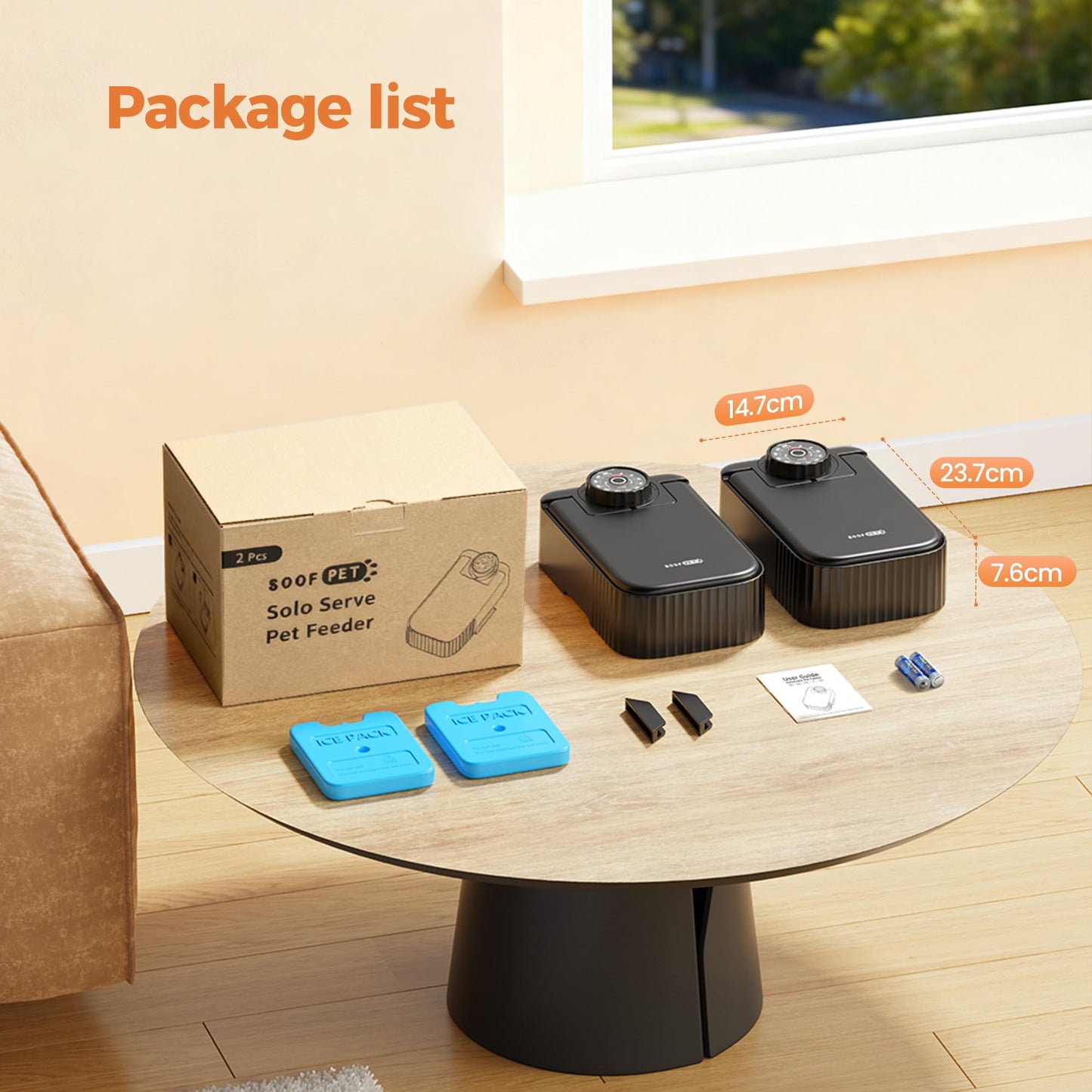 Comedero Gato Automatico Comida Humeda: Dispensador Comida Gatos 48H Programable - Comedero Automatico Perros sin Cable - 350g por Bol - para uso con Alimentos Húmedos y Secos - Negro