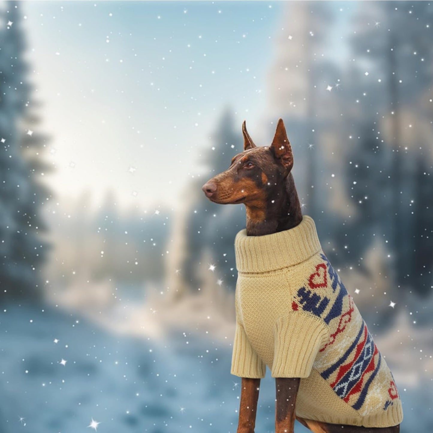Abrigo para Perros/Gatos, Jersey Cálido Perros Ropa de Invierno Cómoda Abrigo para Mascotas Disfraz Cachorros Chaqueta Vestidos Navidad para Gatos Pequeños/Medianos Perros(Caqui, XS)
