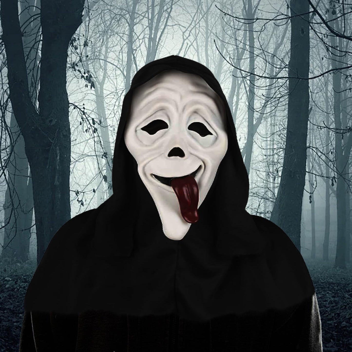 Disfraz Mascara Scream, Ghostface Disfraz, Mascara Ghostface, Ghostface Disfraz, Disfraz Halloween Scream, Scary Movie Disfraz, Máscaras De Fantasmas Para Fiestas Temáticas y Juegos De Rol