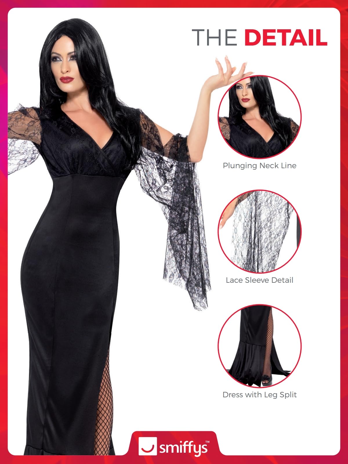 Disfraz de alma inmortal, con vestido Halloween