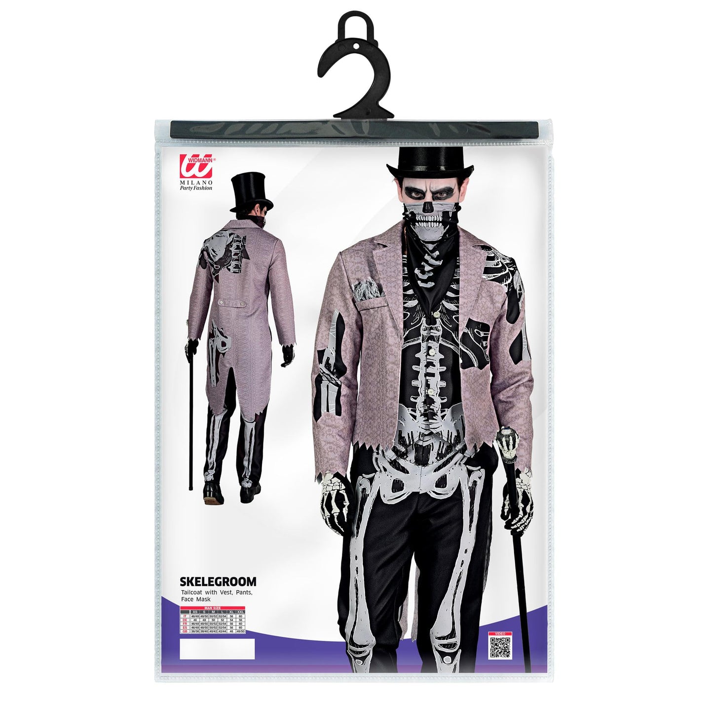 Disfraz de novio esqueleto con frac, hombre hueso, no muerto, disfraz para Halloween