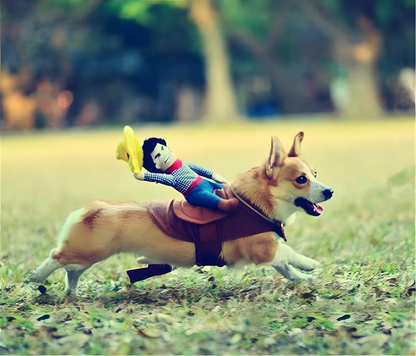 Disfraces de Mascotas Traje de Mascota Traje de Mascota de Halloween Traje de Perro de Vaquero Estilo per Trajes(XS)