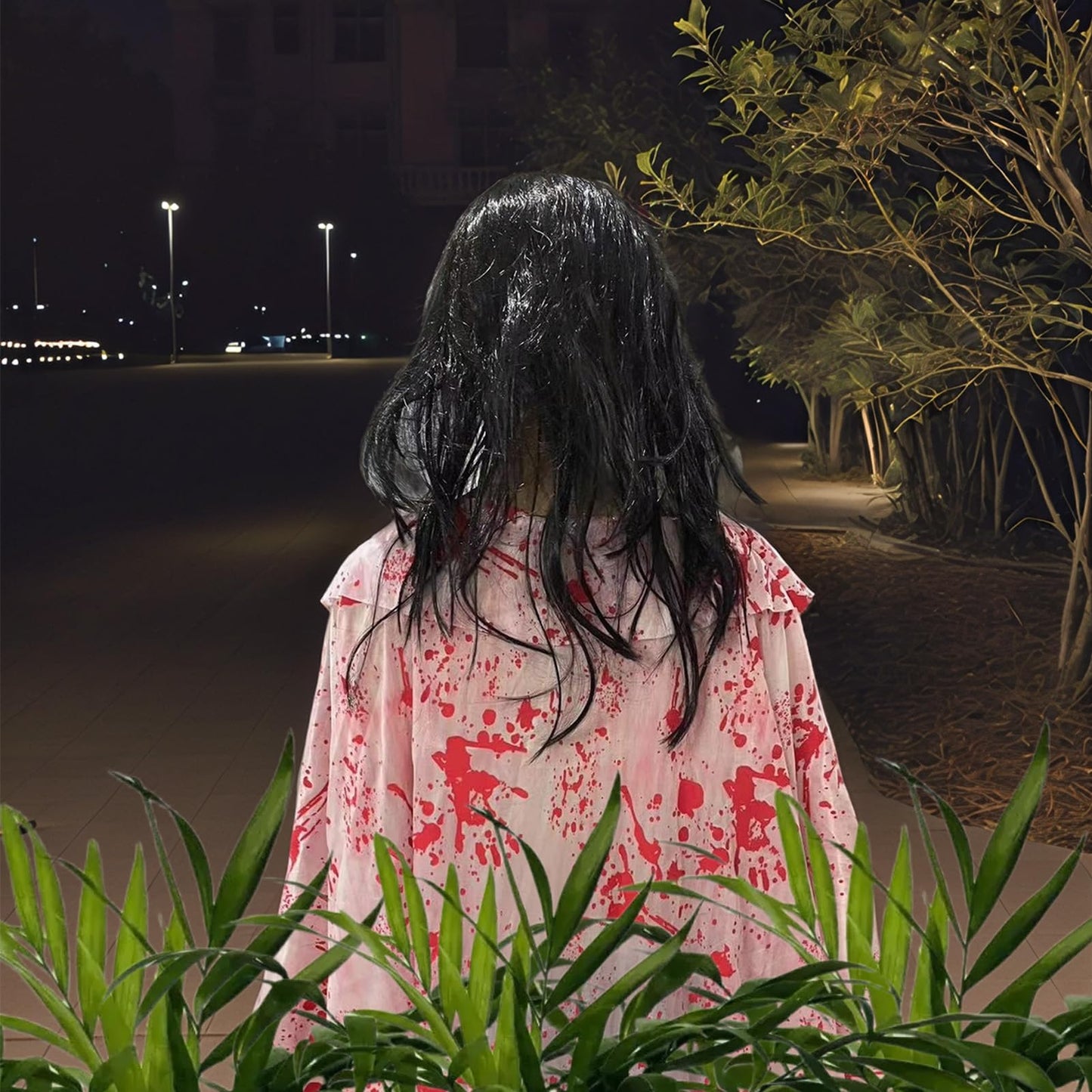PILUZEAT Demon MáScara Adulto Hombre Mujer Halloween Realista Látex de cara Completa Horror Fantasma Monstruo Sangre Universal Carnaval Cosplay Mascarada Fiesta Familiar Temática
