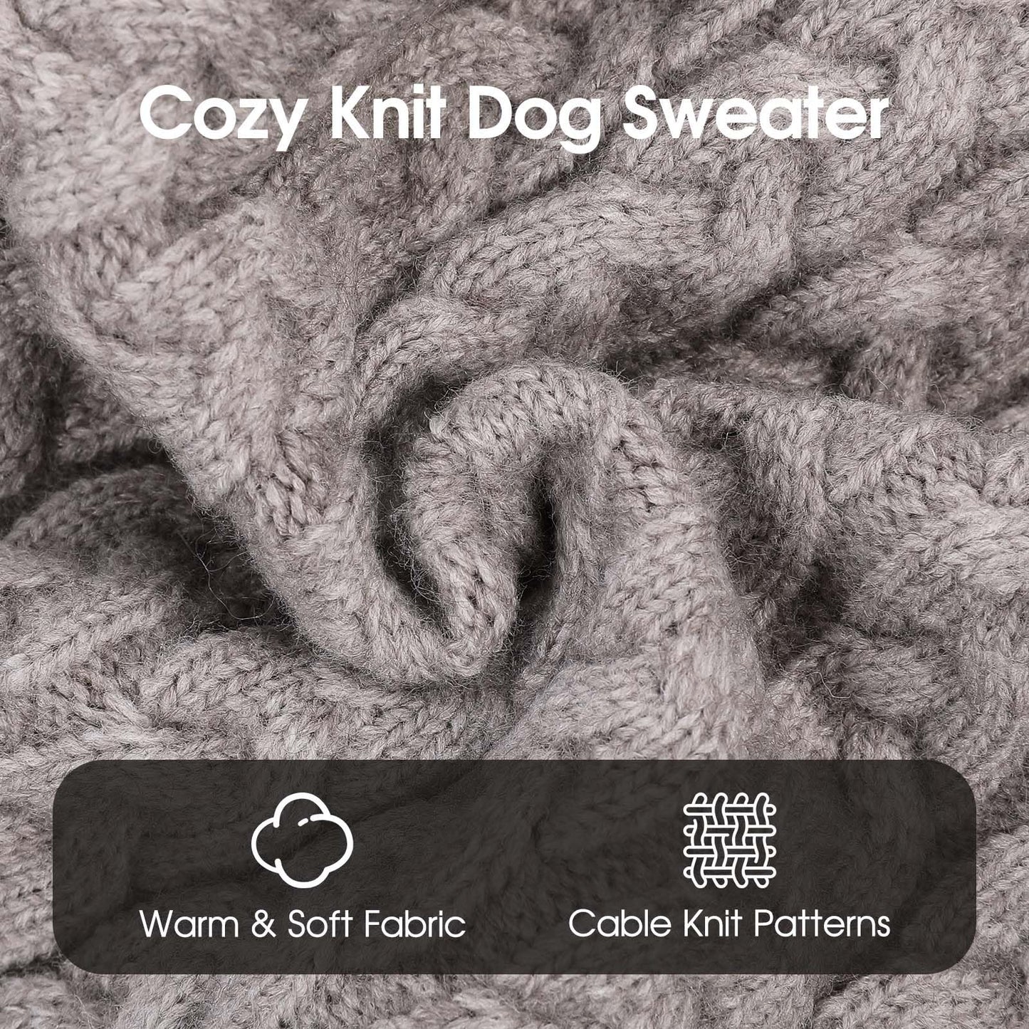 Abrigo Jersey para Perros Pequeño XS,Jersey de Punto Lavable con Cuello Alto, Suéter para Perros Gato Cálido Ropa de Invierno,Abrigo para Mascotas para Bulldog Frances,Chihuahua,Teckel