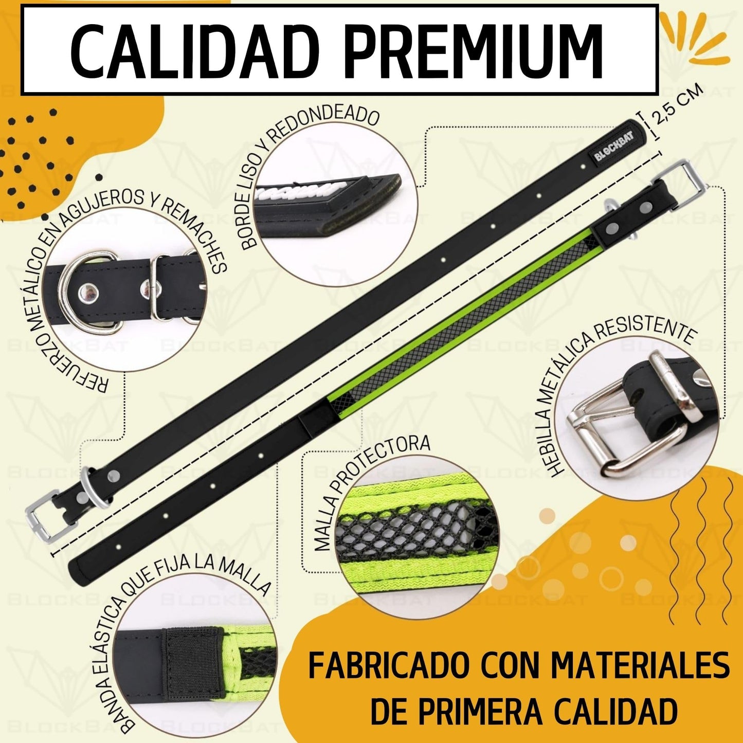 Collar Perro 2 en 1, Alojamiento y Proteccion del Collar Antiparasitario - Resistente, Ajustable y Cómodo - Ideal para Perros Grandes, Medianos y Pequeños - Collares para Perros (Negro S)