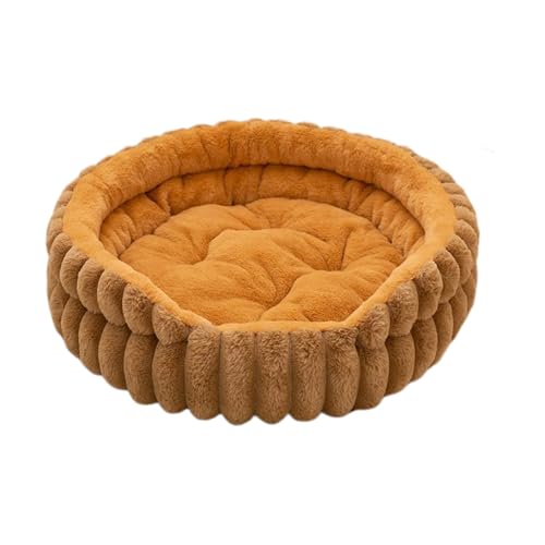 Generisch Cama pequeña para perros | Donut Cachorro Gatito Cama para gatos domésticos, almohada de felpa para perros pequeños y medianos Sala de estar Dormitorio Apartamento Casa Exterior Lavable a