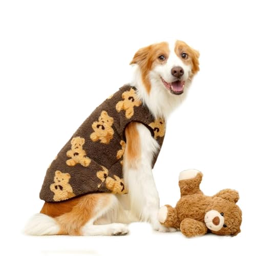 Abrigo para Mascotas, Tallas M-7XL, Abrigo de Invierno para Perros y Gatos, Ropa para Mascotas de 5 a 35 kg, Pijamas para bichón y Bulldog francés.