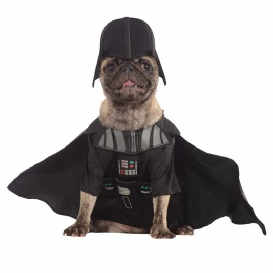 Star Wars - Disfraz Darth Vader para mascota, S (Rubie's Spain 887852-S)