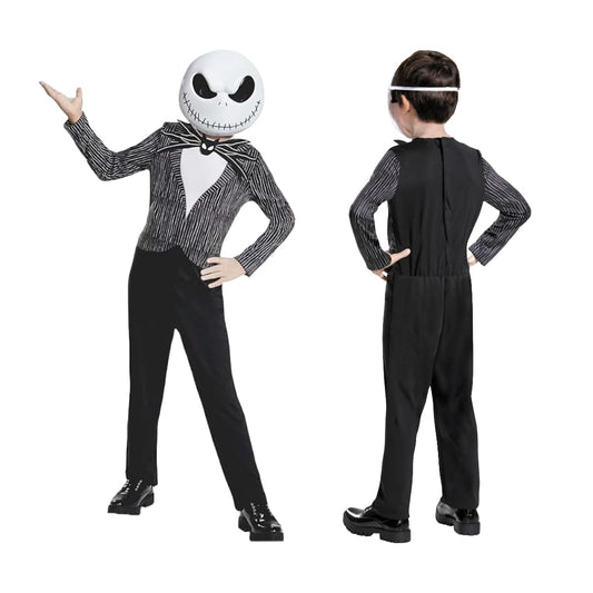 Disfraz Pesadilla antes de Navidad - Disfraz Jack Skellington - Talla L (10-12 Años)