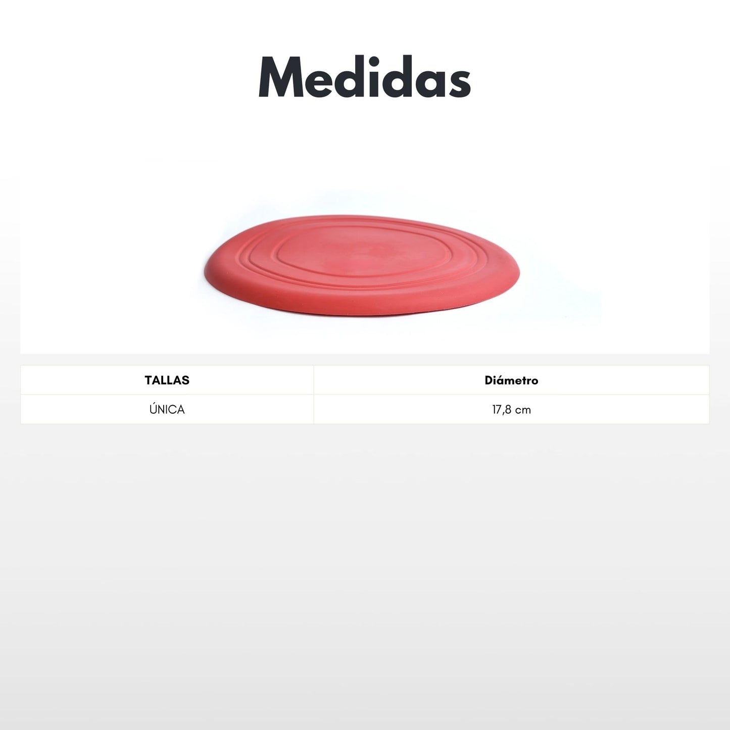 Frisbee de Goma Flexible para Perros | Disco Volador Suave, Resistente y Seguro para Mordeduras | Flotante y Fácil de Lanzar | Juguete Interactivo para Juego al Aire Libre, Playa, Entrenamiento