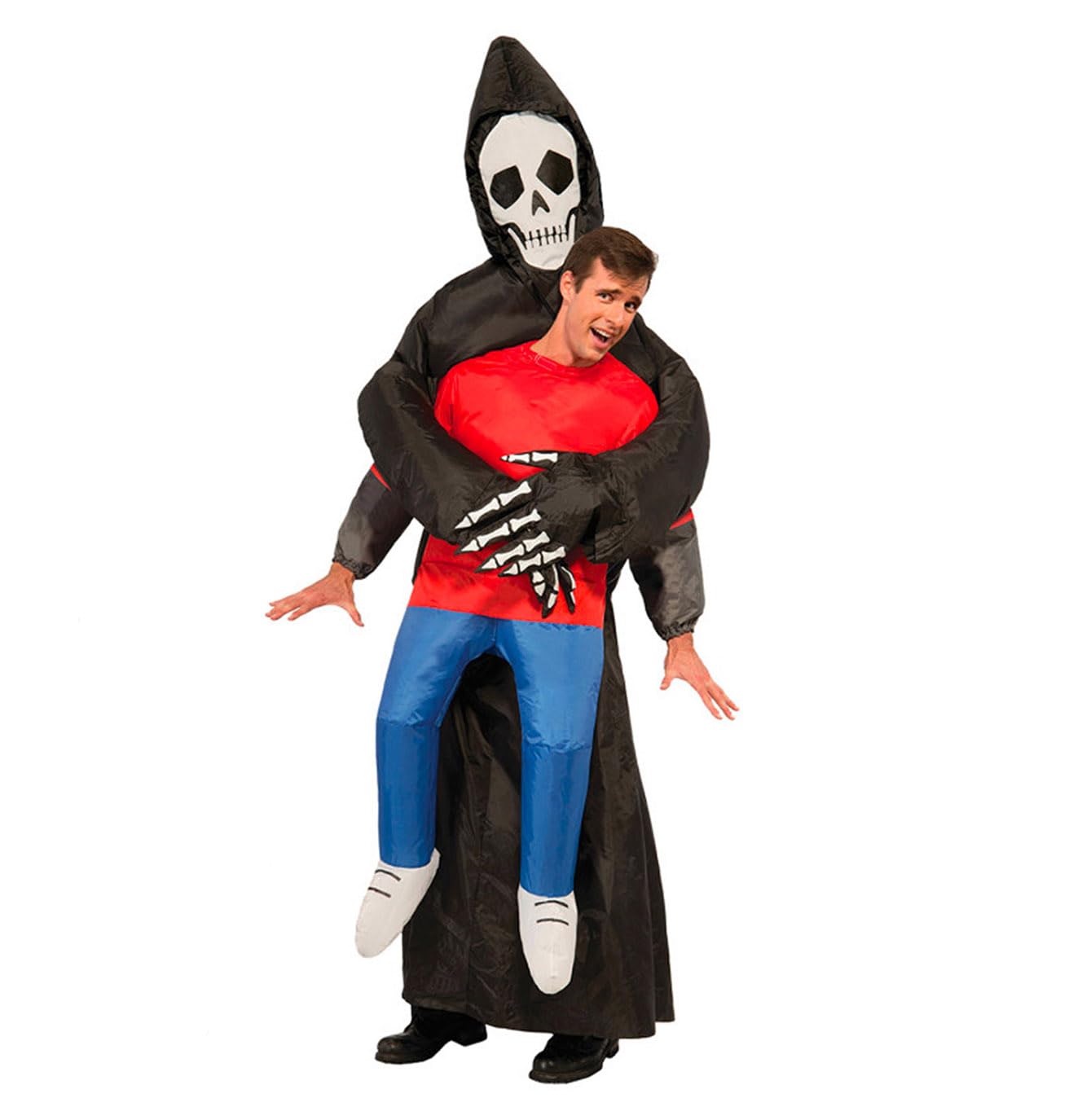 Disfraz de Halloween peculiar | Original | Tamaño adulto 160 a 190cm | Poliéster Cómodo | Resistente | Sistema de inflación incluido | OriginalCup