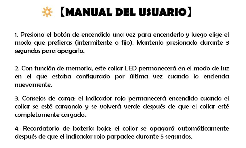 Collar con LUZ LED, 7 Colores Intercambiables, Resistente AL Agua, para Mascotas Seguridad Nocturna, Collar Luminoso Que Brilla en la Oscuridad. Recargable por USB, Tamaño Ajustable.
