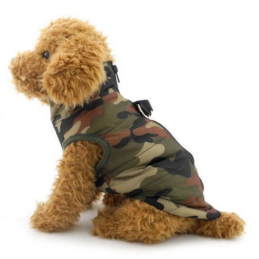 Chaleco Acolchado arnes Suave Perro pequeño Gato Chaleco Mascota Chihuahua Pomerania Invierno Ropa Abrigos Chaquetas