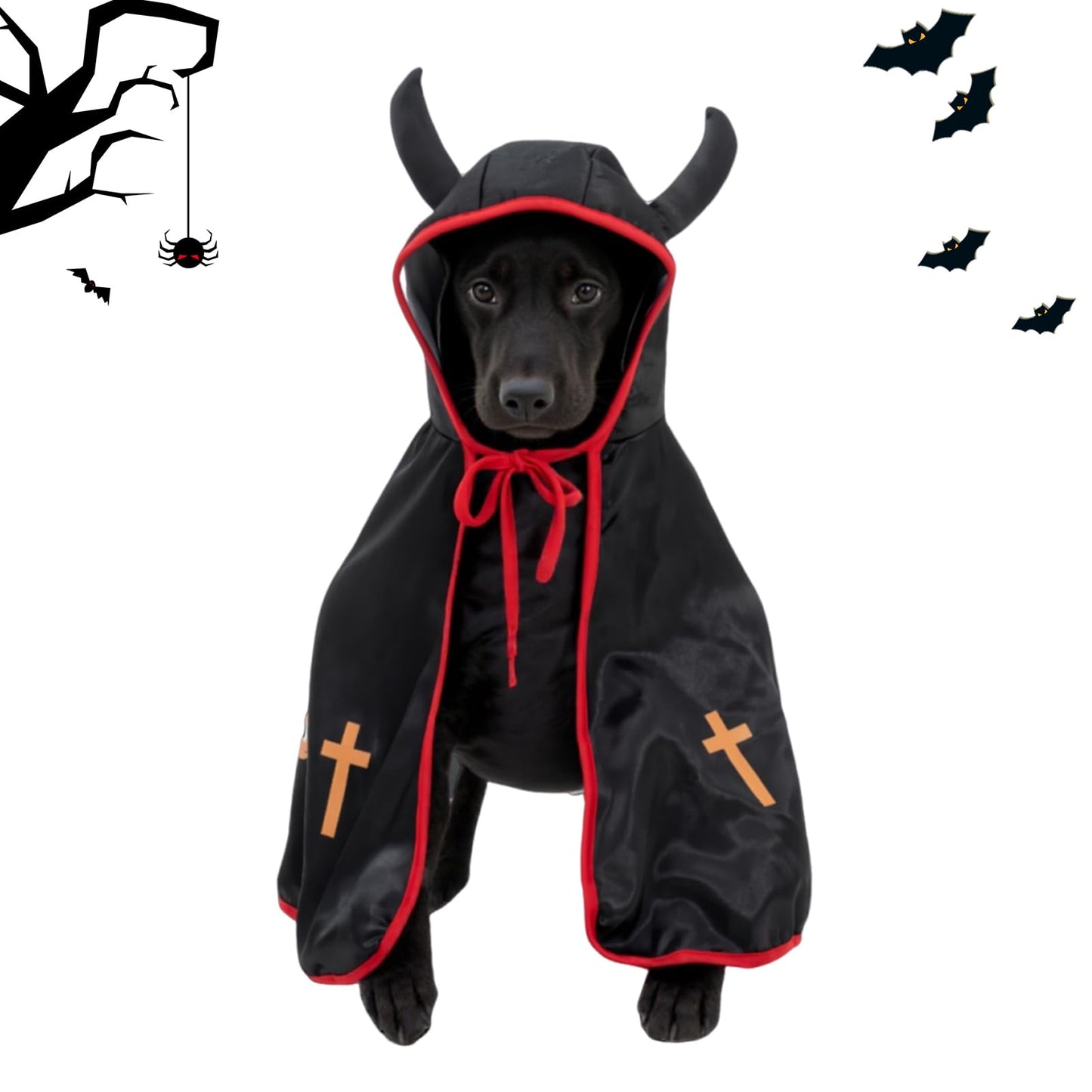 Disfraces De Halloween para Perros | Divertido para Cachorros | Disfraz De Cosplay para Gatos - para Gatitos De Razas Pequeñas Medianas Y Grandes para Eventos De Navidad Y Fiestas De Baile