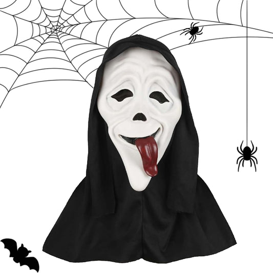 Disfraz Mascara Scream, Ghostface Disfraz, Mascara Ghostface, Ghostface Disfraz, Disfraz Halloween Scream, Scary Movie Disfraz, Máscaras De Fantasmas Para Fiestas Temáticas y Juegos De Rol