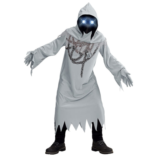Disfraz infantil fantasma encadenado, demonio, fantasma, Halloween