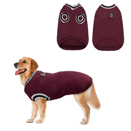 Suéter para Perros Jersey para Perro Abrigos de Invierno para Perros Ropa Cálida para Mascotas Disfraz de Punto Chaqueta Chaleco para Clima Frío Cachorros Gatos Perros Pequeños Medianos Grandes