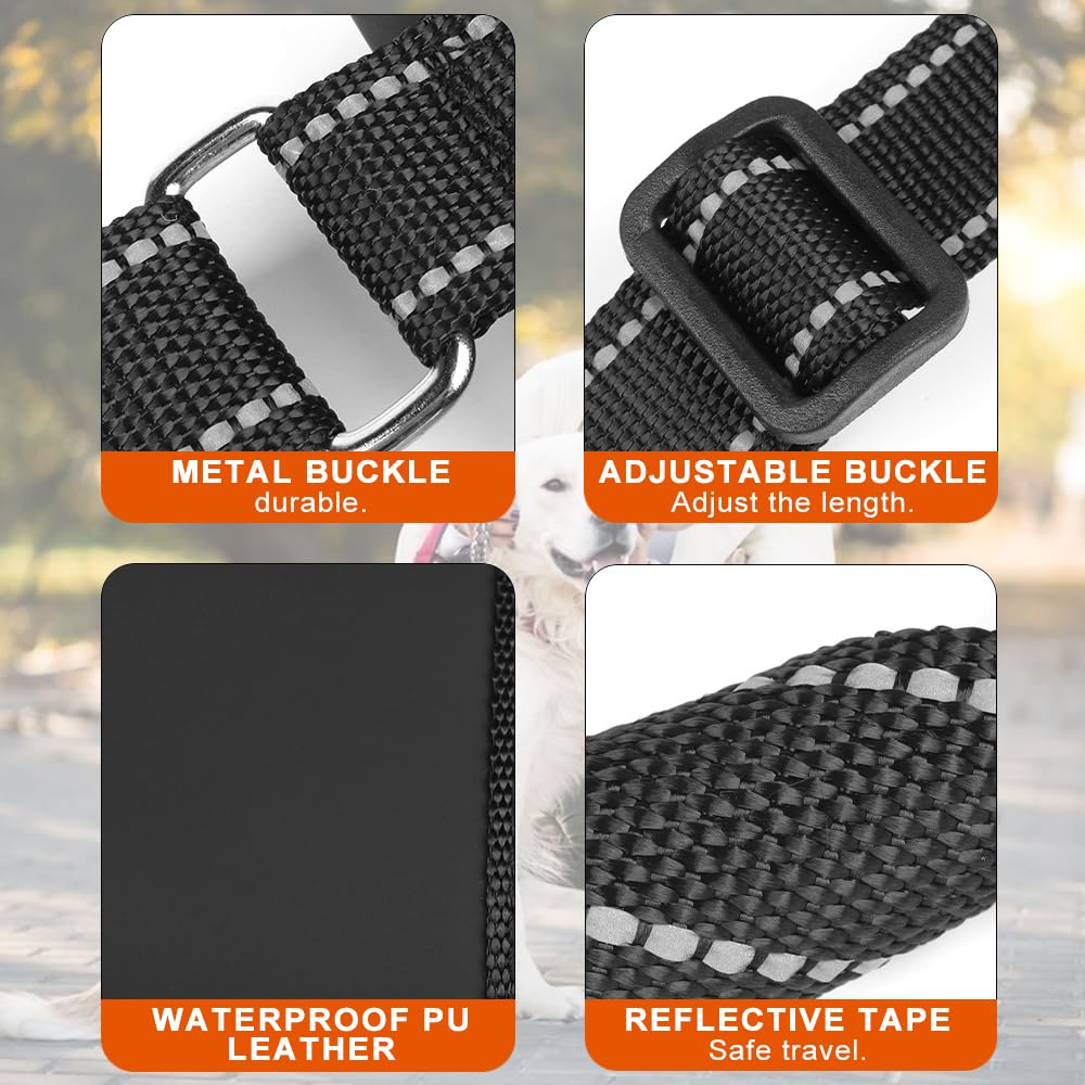 Arnés para Perro Discapacitado, Caminata con Apoyo, Diseño de Hebilla portátil Trasero Mejorado, Cuero PU Impermeable y Que Repele La Suciedad y Material Suave y Esponjoso (M)