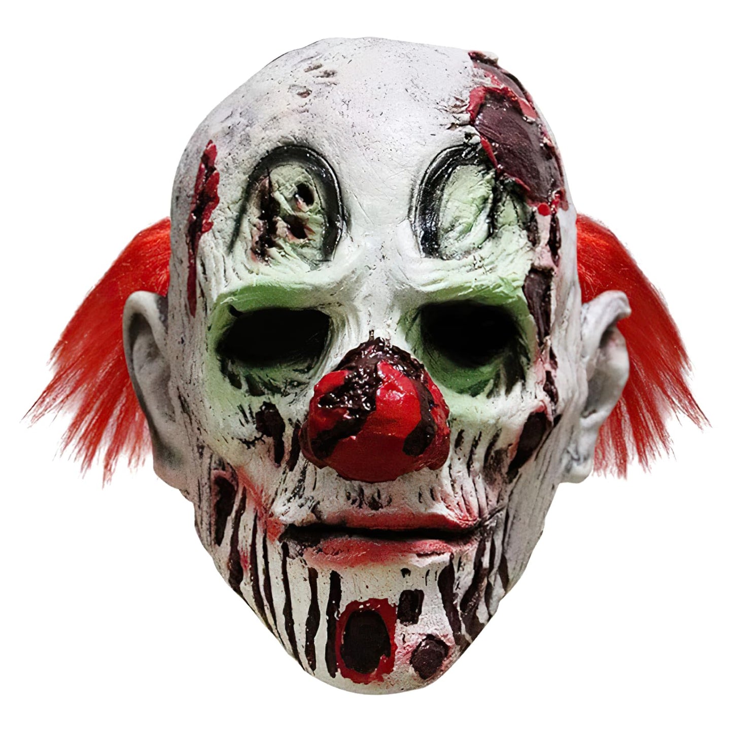 La Llareta Máscara de Payaso de Terror para Halloween - Máscara Espeluznante de Látex para Fiesta, Accesorio de Disfraz Aterrador para Adultos y Adolescentes