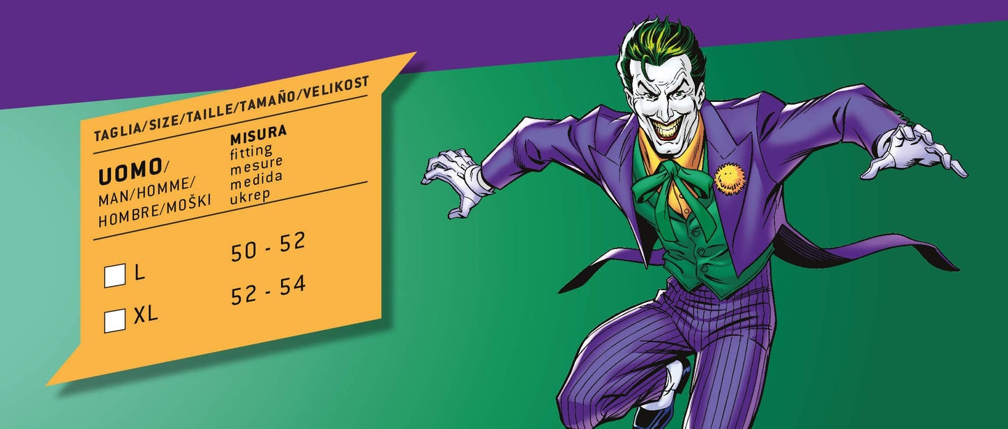Disfraz de Joker 11684.XL, para hombre, morado, XL (52-54)