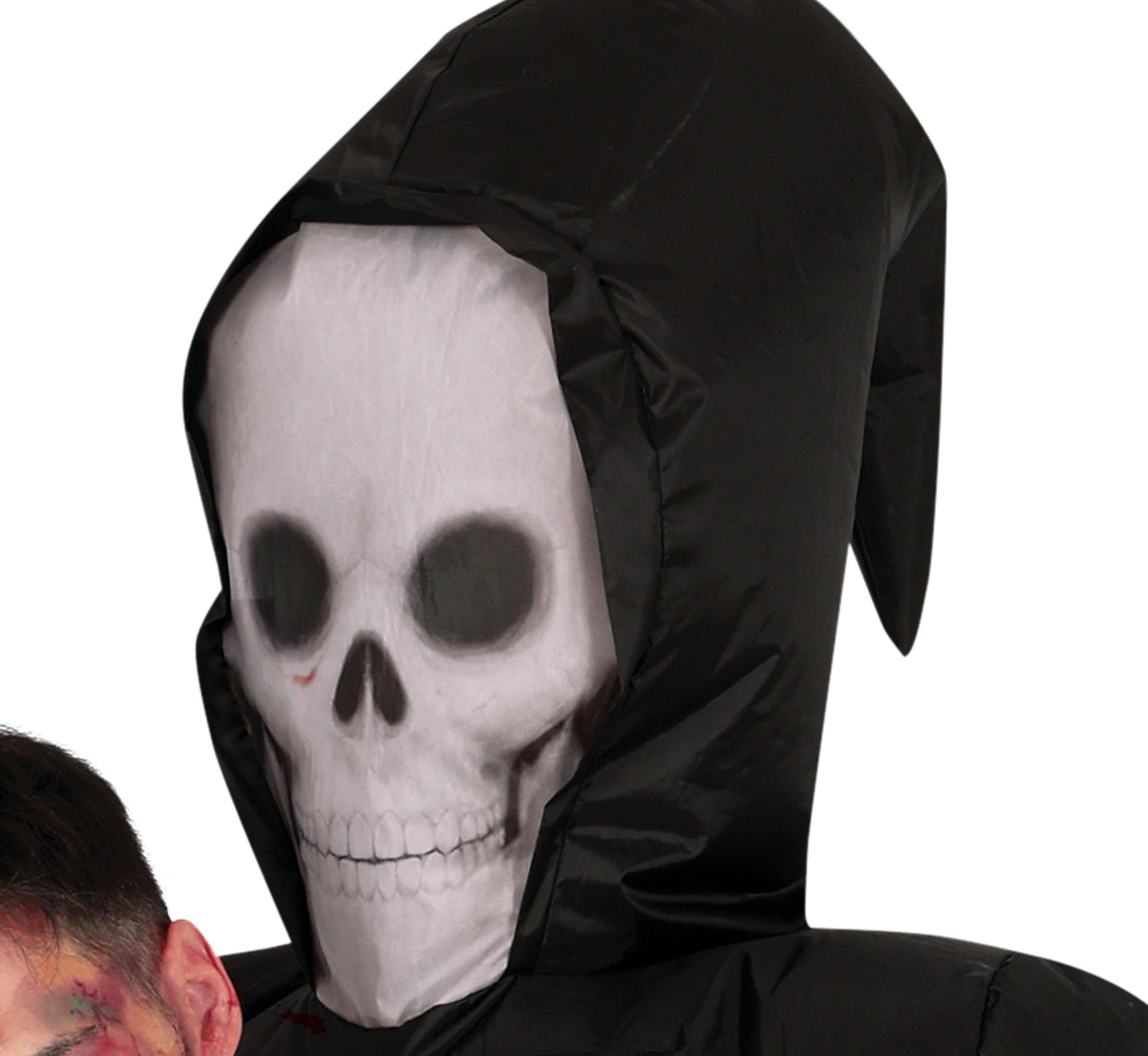 Disfraz Hinchable Llévame a la Tumba para Hombre - Disfraz de Parca llevando un Muerto - Disfraces de Halloween para Hombre Talla Adulto L