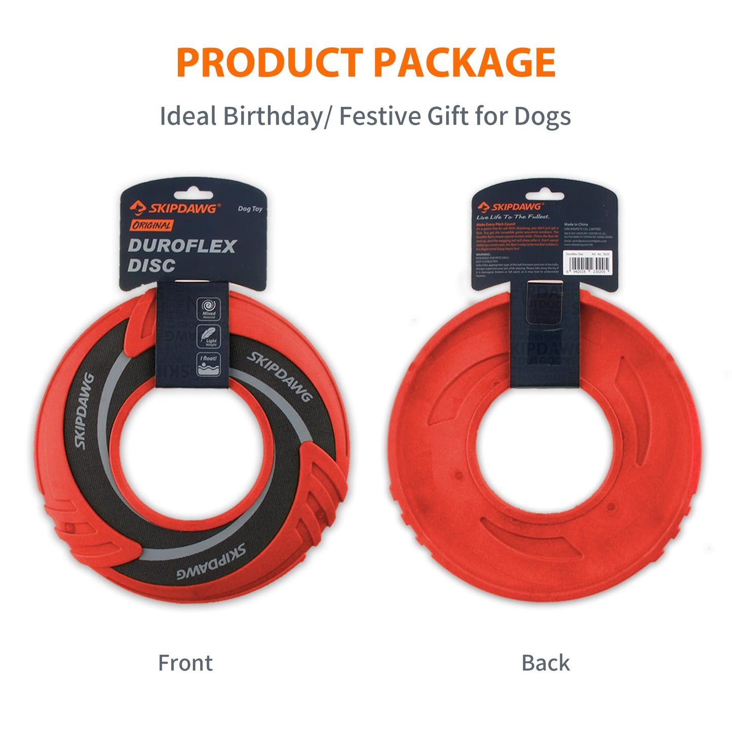 Frisbee Juguetes interactivos de disco volador para perros, flota en el agua y es seguro en los dientes, juguetes de playa para jugar y hacer ejercicio al aire libre (rojo)