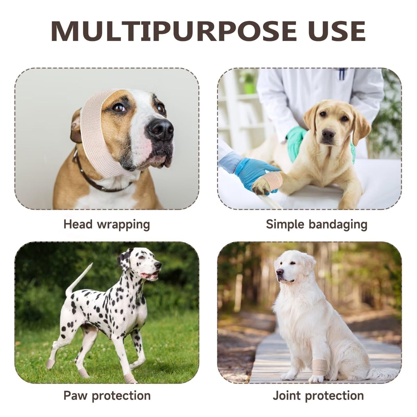 Vendajes Fajas Anxiety Wraps for Dogs Anxiety Relief Fireworks Dog Calming Dog Stress and Anxiety Relief Bandage Wrap for Dogs 2 Pack
