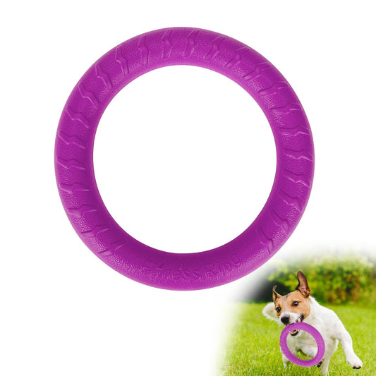 Frisbees para Perros Flotador para Perros Interactivo Duradero Anillo de Fitness para Perros Ejercicio Equipos de Agilidad para Perros para Perros Pequeños Medianos y Grandes
