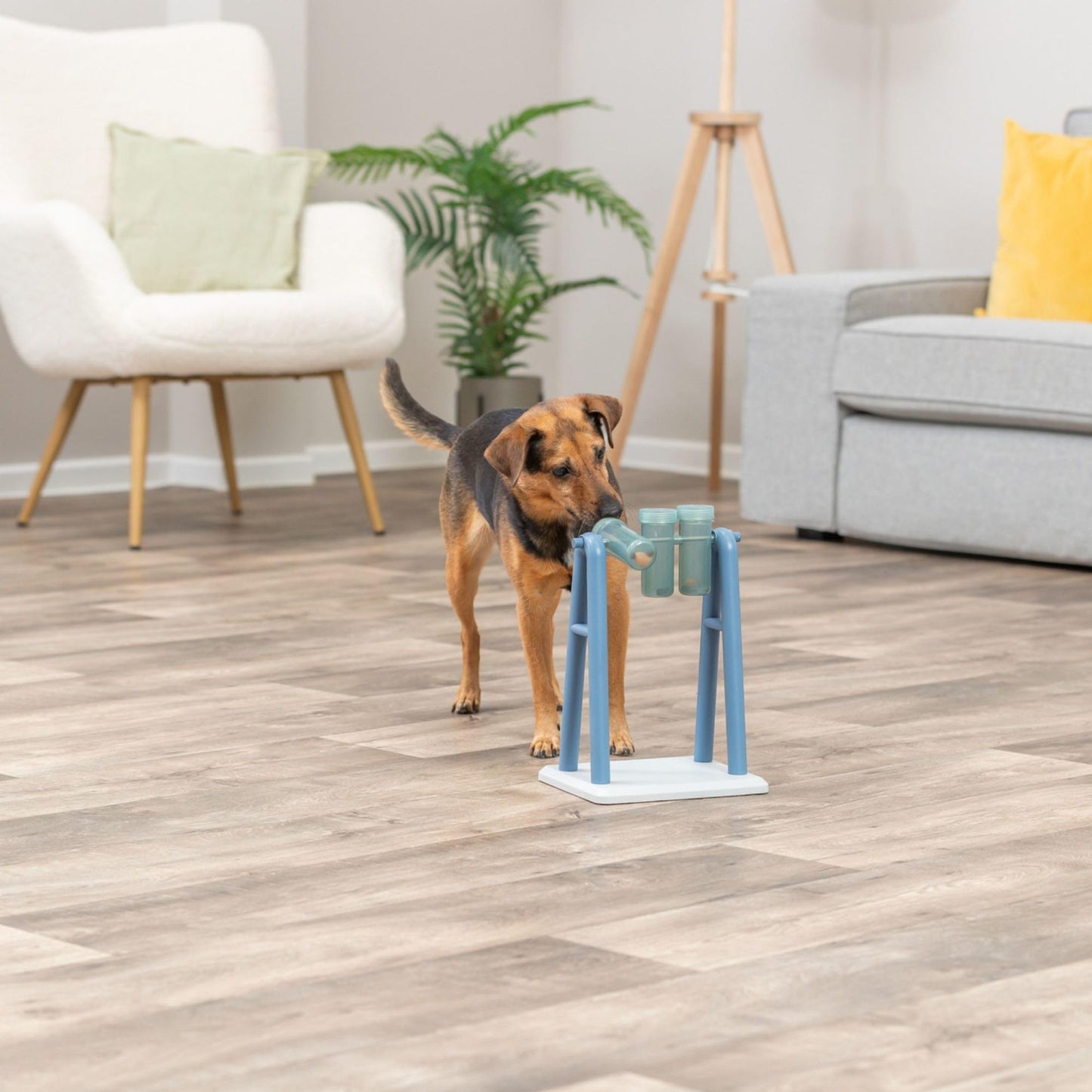 TRIXIE Dog Activity Juego Interactivo - Juguete para Perros Accesorios para Perros Dog Activity Turn Around 22x33x18 cm Nivel 2