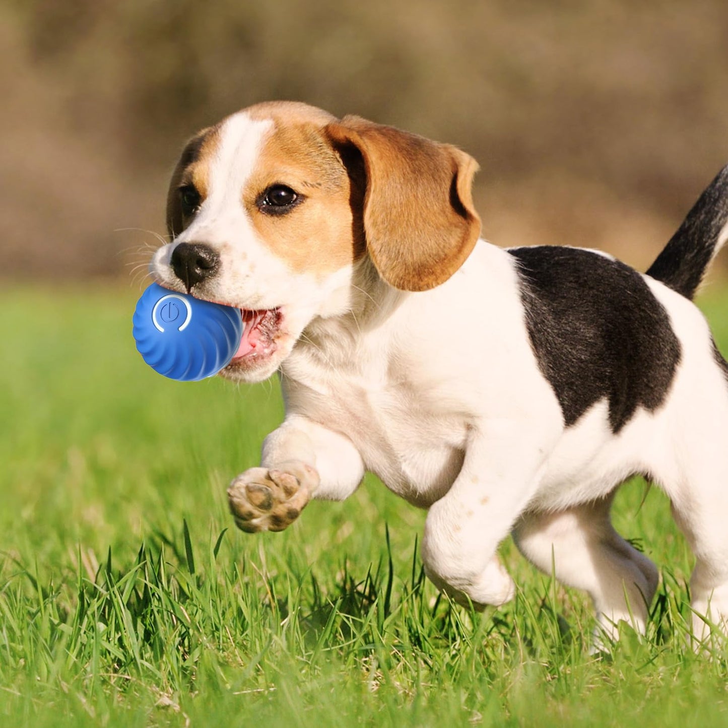 Pelota interactiva para perros Bola inteligente de movimiento automático giratoria para perro,bola de perro en movimiento, duradera y resistente al desgaste para mascotas, caza, persecución