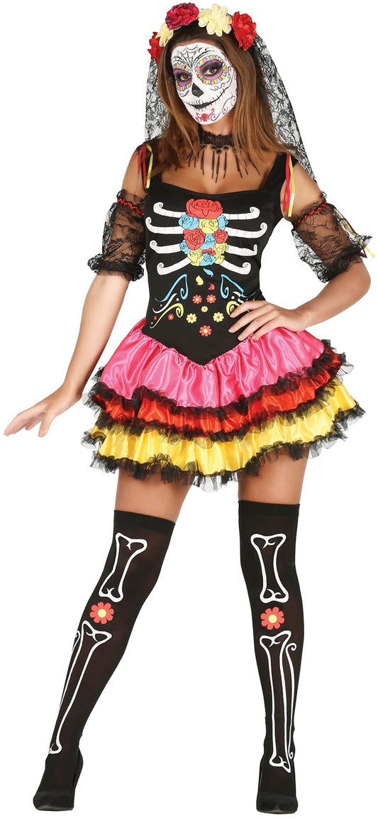 Disfraz de Catrina Sexy para Mujer M