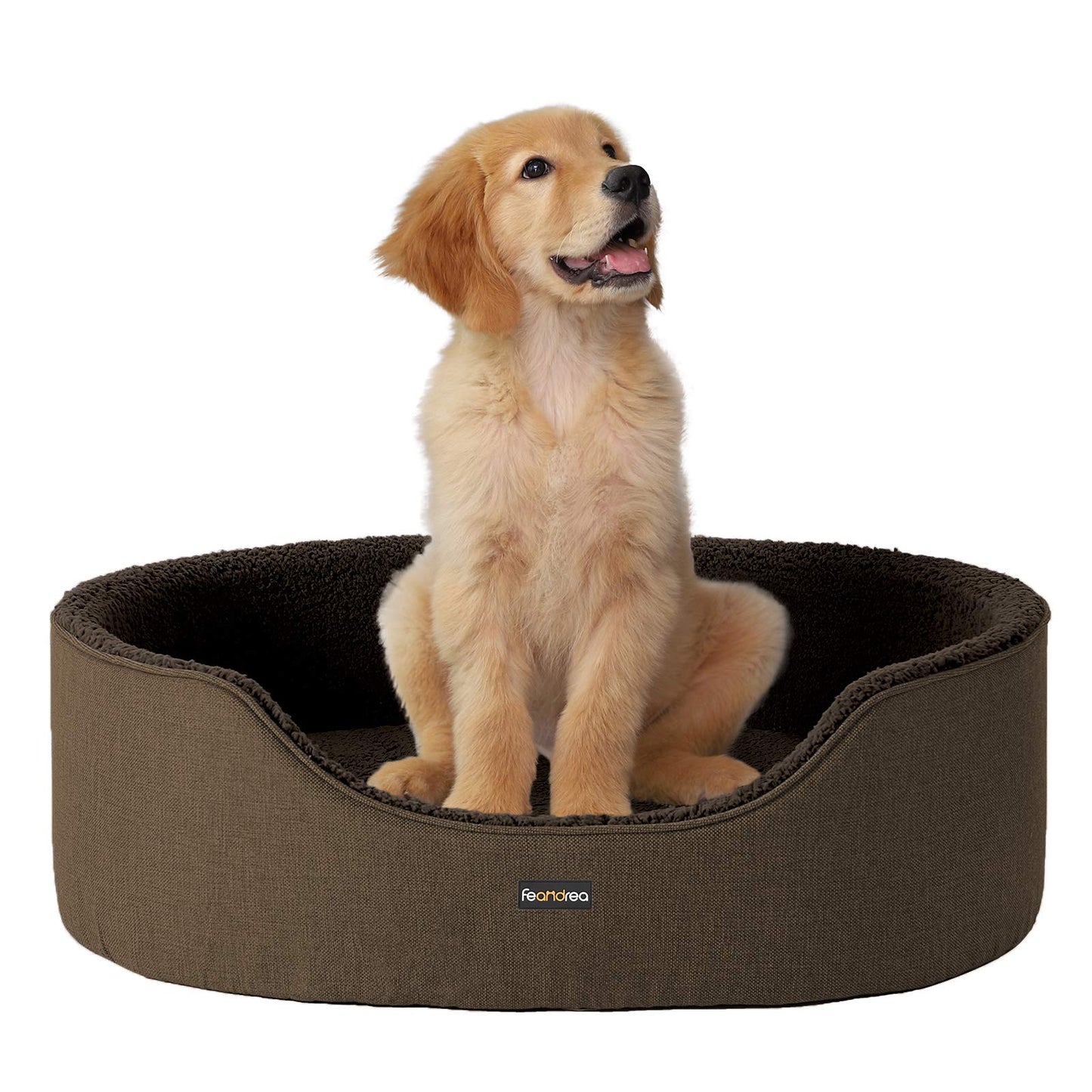 Feandrea Cama para Perro, Cojín Reversible, Lavable, 83 x 63 x 27 cm PGW032K01