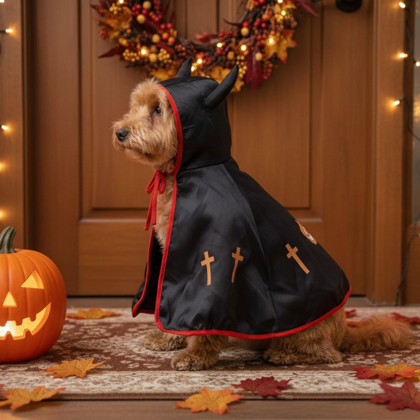 Disfraces De Halloween para Perros | Divertido para Cachorros | Disfraz De Cosplay para Gatos - para Gatitos De Razas Pequeñas Medianas Y Grandes para Eventos De Navidad Y Fiestas De Baile