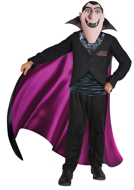Disfraz Conde Drac Hotel Transylvania disfraz vampiro niño (Talla 5-7 años) con máscara